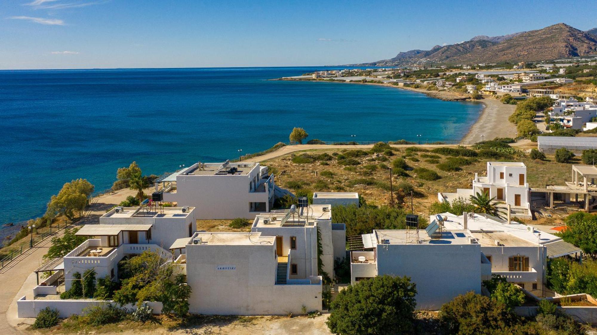 Akrotiri Apartments Makrýgialos Exterior foto